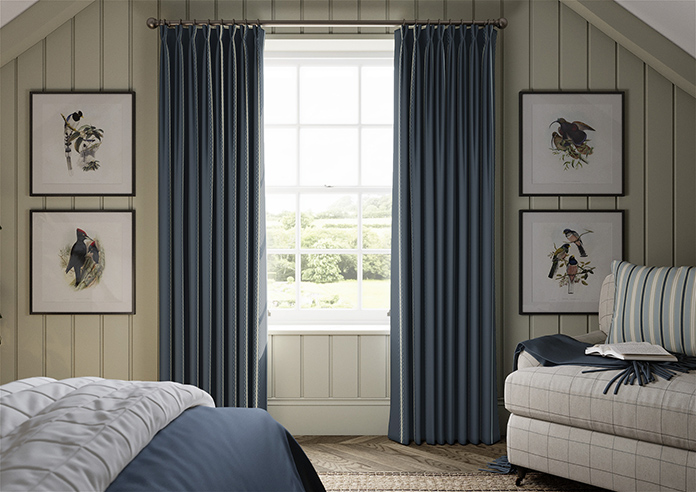 The British Stripe Co. Alfred, Polzeath No.1 - Made to Measure Curtains - Image 3